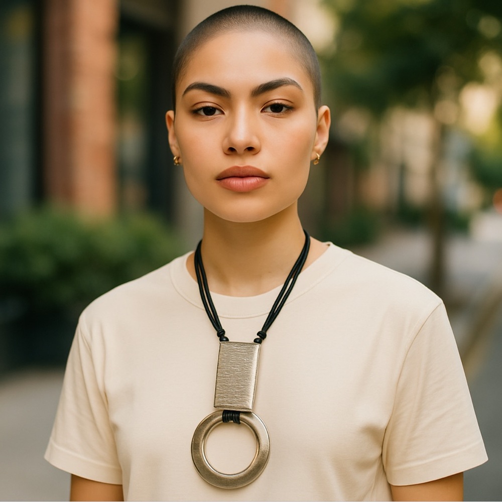 Silver Statement Necklace Bundle | Multi-Strand B… - image 2